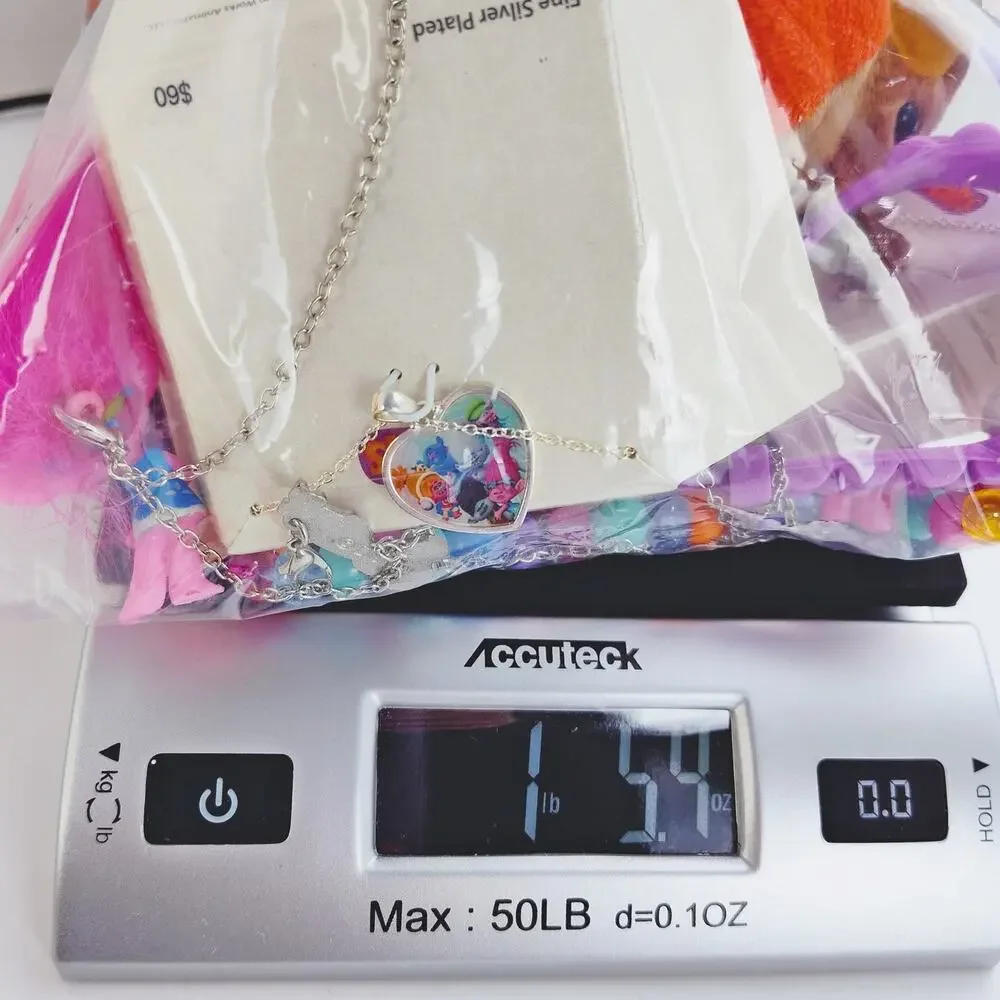 Disney Girls Mix Pop Culture Mystery Jewelry Bundle – 1.5 Pound AS-IS Lot A42